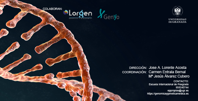 Máster Propio en Genómica y Genética Medica de Universidad de Granada en colaboración con Lorgen y Genyo