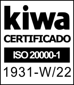 Certificado Sistema de Servicios de Tecnologías de la Información ISO 20000-1:2018